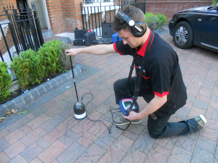dentist-office-4 mains water leak acoustic tracing