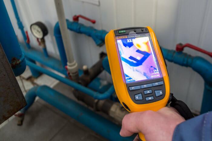 thermal leak detection